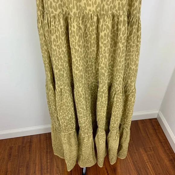 NWT Spell & The Gypsy Collective Wild Things Leopard Maxi Dress Size S - Picture 5 of 9
